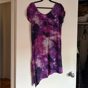 Sparkle & Fade Purple and Pink Dress